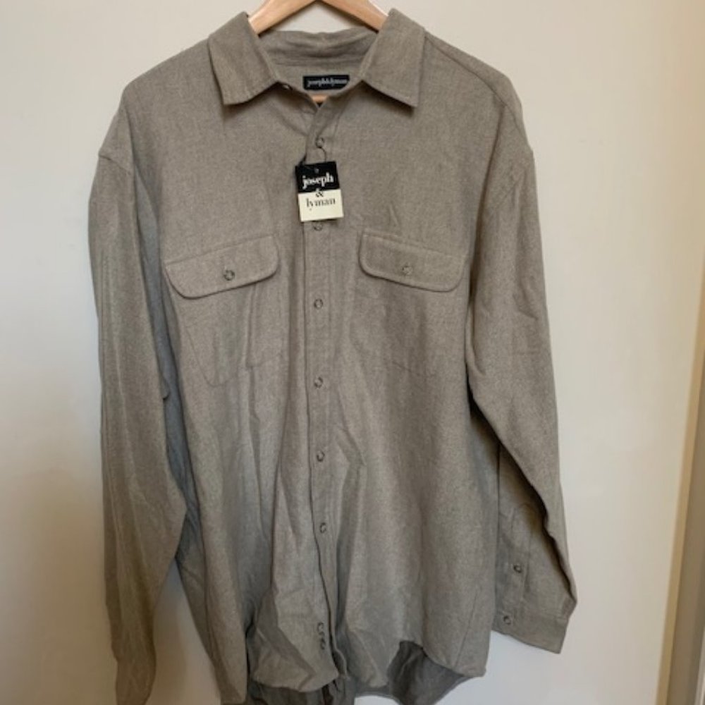 NWT joseph&lyman casual button down Long-sleeve